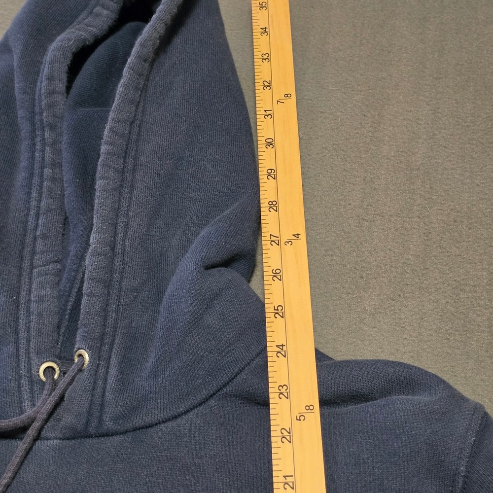 Levis Mens Navy Blue Graphic Logo Pullover Hoodie Sweatshirt Size S - Picture 7 of 10